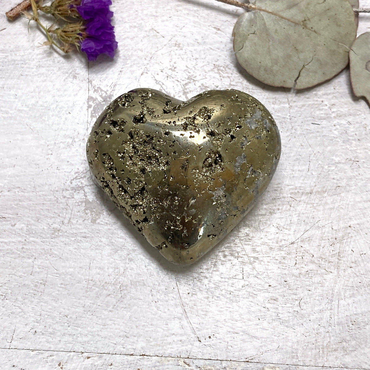 Pyrite heart PY-H2 - Nature's Magick