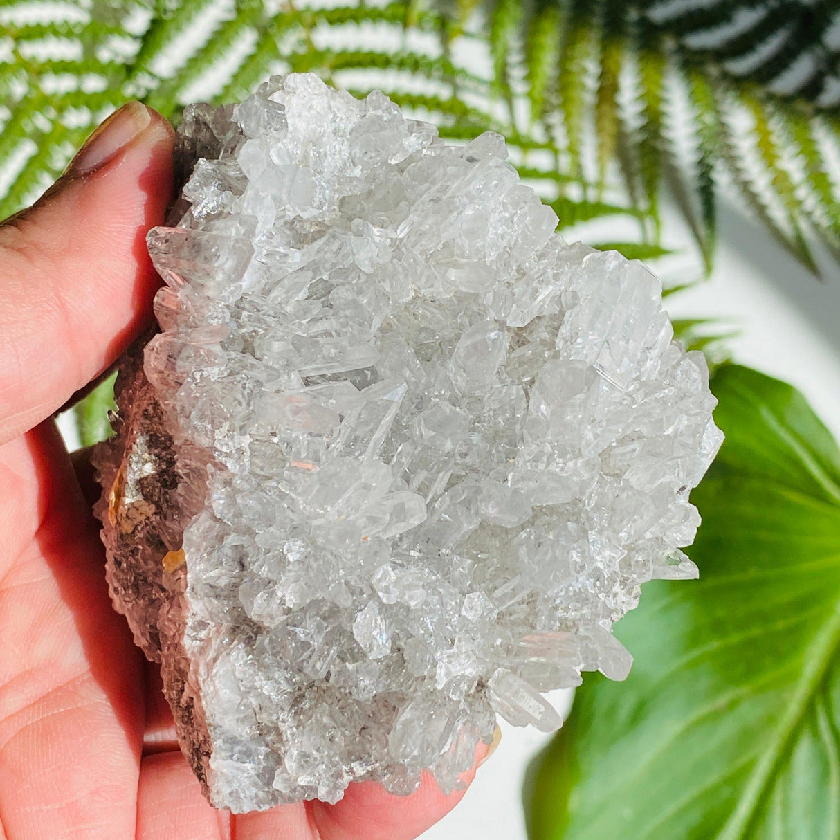 Quartz crystal cluster specimen QSPM-12 - Nature's Magick