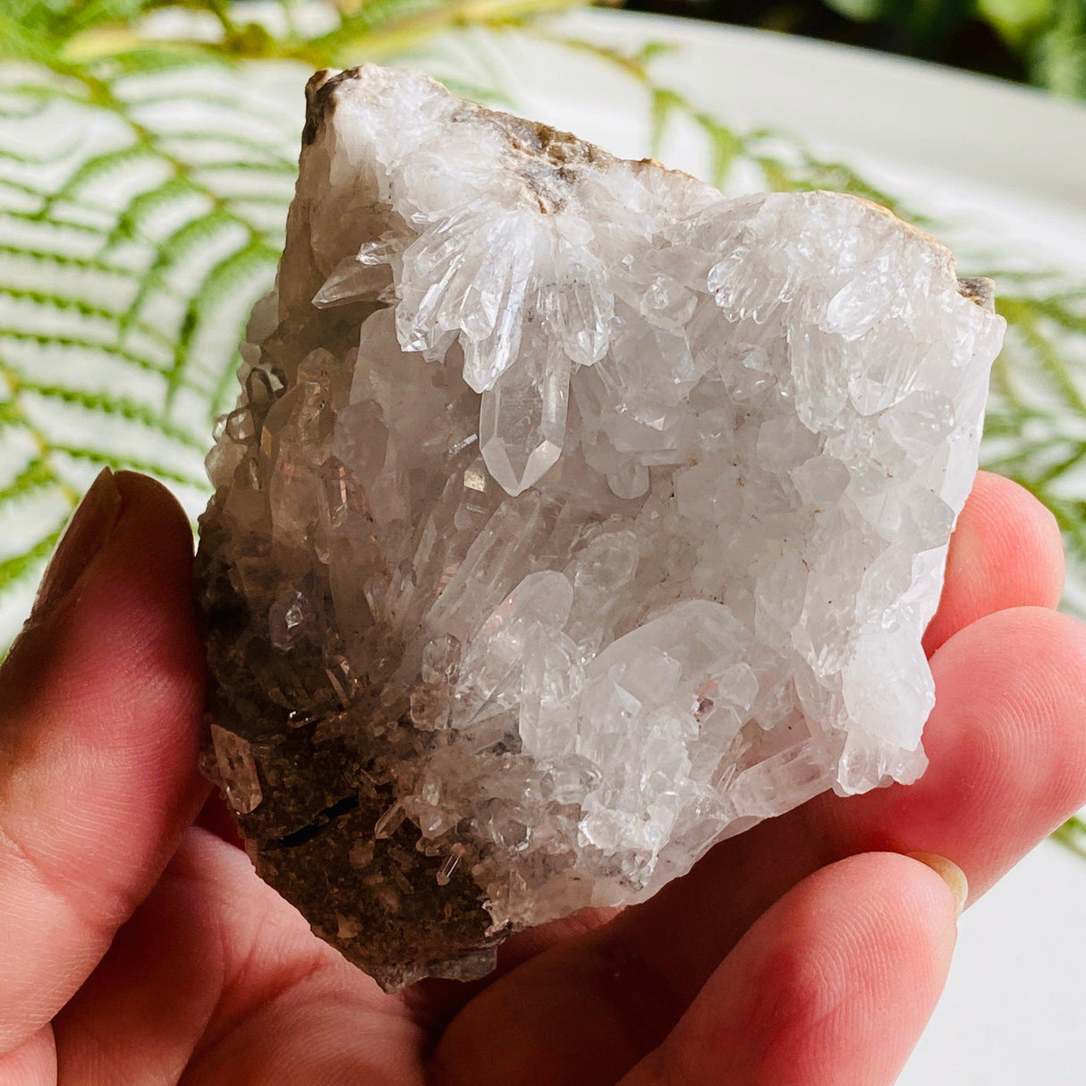 Quartz crystal cluster specimen QSPM-14 - Nature's Magick