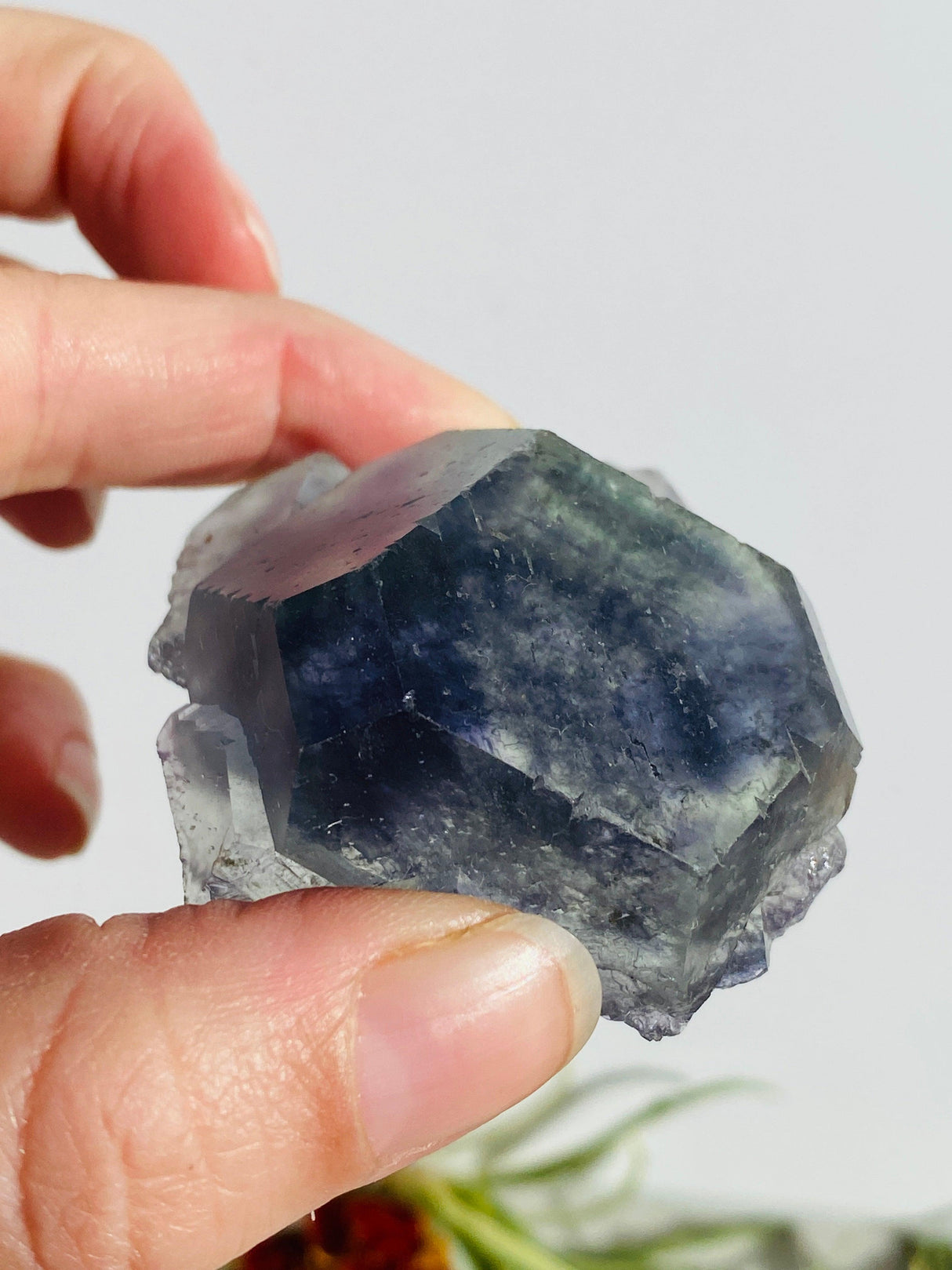 Rainbow Fluorite cluster FLU-05 - Nature's Magick