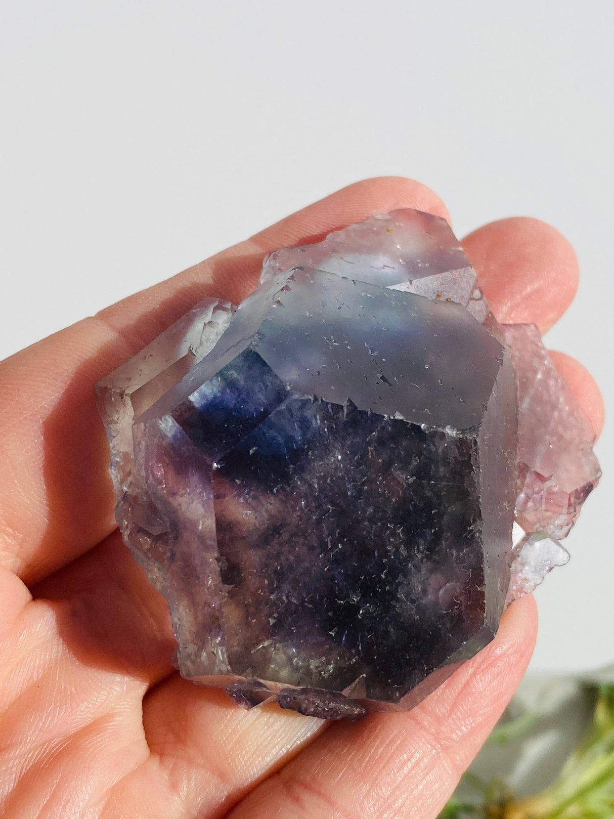 Rainbow Fluorite cluster FLU-05 - Nature's Magick