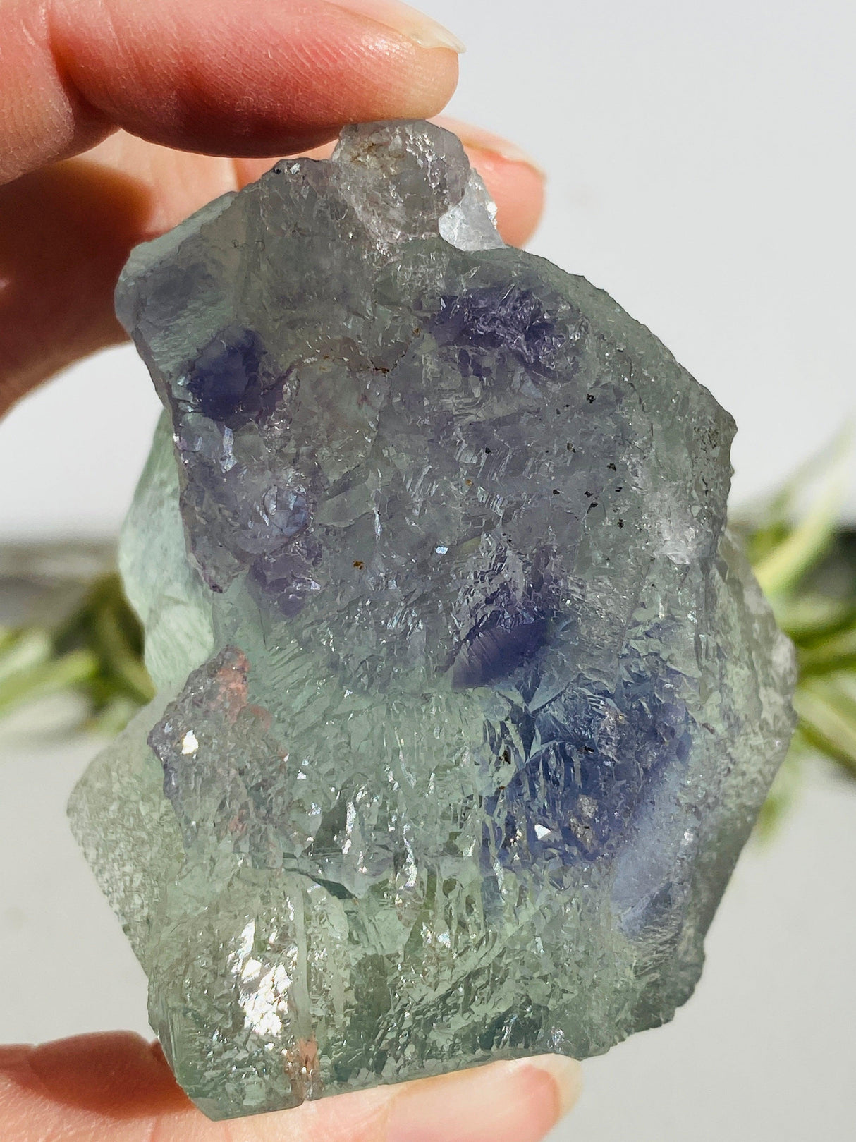 Rainbow Fluorite cluster FLU-06 - Nature's Magick