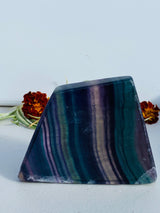 Rainbow Fluorite polished freeform slab C1444f - Nature's Magick