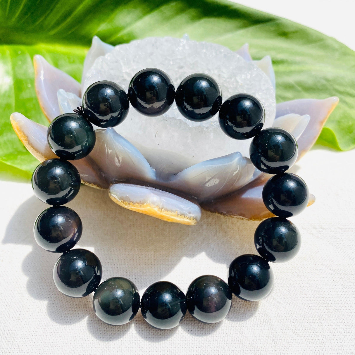 Rainbow Obsidian bracelet - Nature's Magick