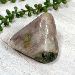 Rare Angellite Anhydrite Large Gallets With Chrome Diopside & Orange Calcite CR3489 - Nature's Magick