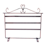 Red Copper coloured Iron 3-Tier Earring display stand - Nature's Magick
