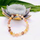 Red Hematoid "Fire Quartz" & Gold Hematoid Quartz "Golden Healer" bracelet - Nature's Magick