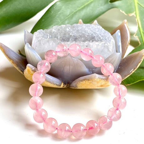 Rose quartz bracelet - Nature's Magick