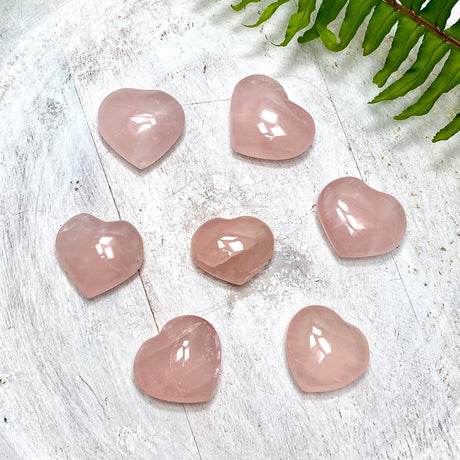 Rose Quartz Heart RQH-11 - Nature's Magick