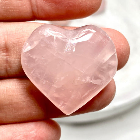 Rose Quartz Heart RQH-11 - Nature's Magick