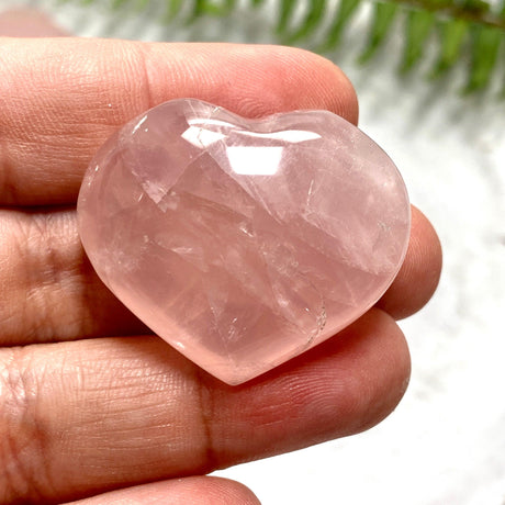 Rose Quartz Heart RQH-12 - Nature's Magick