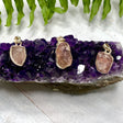 Rose Quartz Petite Raw Pendant PPR-RQ - Nature's Magick