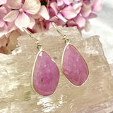 Ruby faceted freeform earrings KEGJ1016 - Nature's Magick