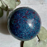 Ruby in Kyanite sphere RKS-01 - Nature's Magick