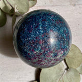 Ruby in Kyanite sphere RKS-01 - Nature's Magick