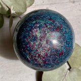 Ruby in Kyanite sphere RKS-01 - Nature's Magick