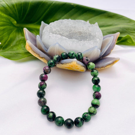 Ruby in Zoisite bracelet - Nature's Magick