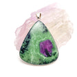 Ruby in Zoisite large teardrop pendant KPGJ1185 - Nature's Magick