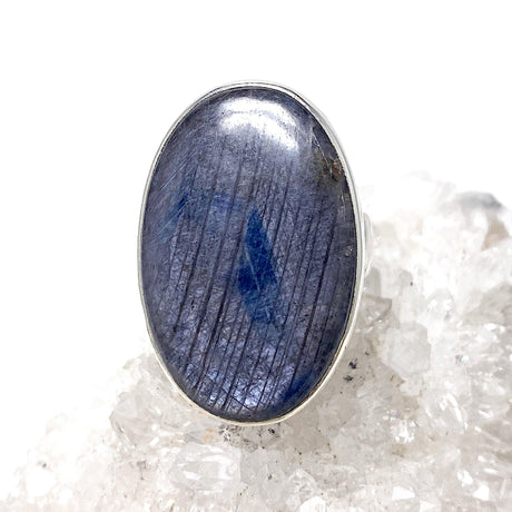 Sapphire cabochon oval ring s.10 KRGJ1615 - Nature's Magick