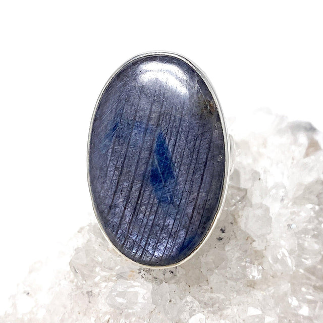 Sapphire cabochon oval ring s.10 KRGJ1615 - Nature's Magick