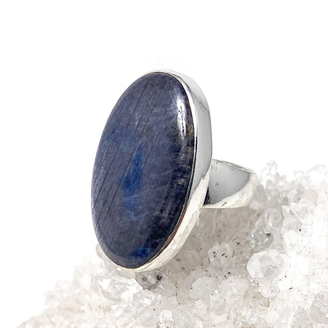Sapphire cabochon oval ring s.10 KRGJ1615 - Nature's Magick