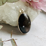 Sapphire oval pendant KPGJ2394 - Nature's Magick