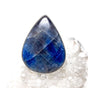 Sapphire teardrop beaten band ring s.9 KRGJ1618 - Nature's Magick