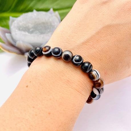 Sardonyx banded bracelet - Nature's Magick