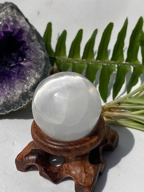 Selenite Small Sphere 35mm - Nature's Magick