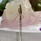 Silver Lotus earrings SE1021 - Nature's Magick