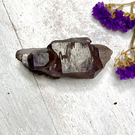 Smokey Amethyst from Chiredzi, Africa quartz crystal CR3176 - Nature's Magick