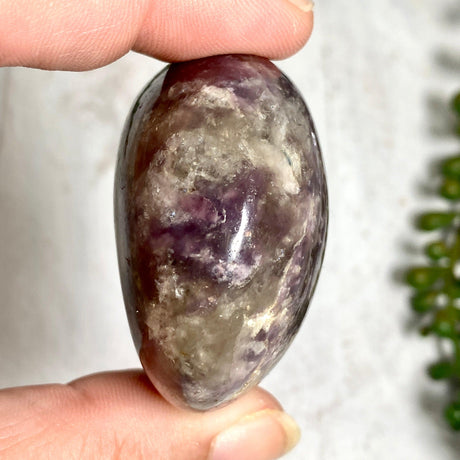 Smokey Lepidolite Palmstones/Gallets SLG - Nature's Magick