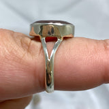 Spessartine Garnet faceted oval ring s.8 KRGJ2420 - Nature's Magick