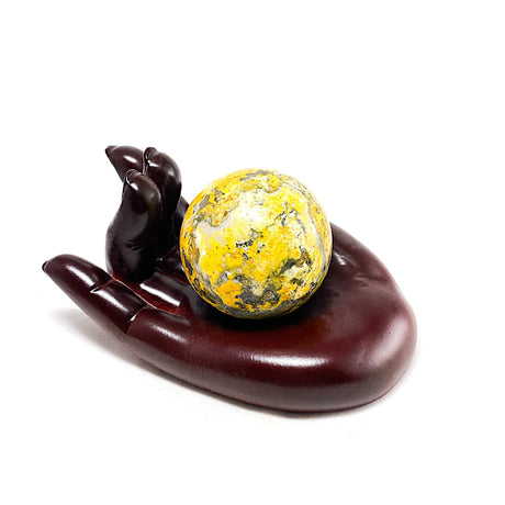 Sphere stand - large hand SPH11 - Nature's Magick