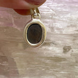 Star Garnet oval pendant KPGJ3231 - Nature's Magick