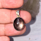 Star Ruby oval cabochon pendant KPGJ2560 - Nature's Magick