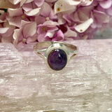 Star Ruby oval ring s.10 KRGJ2505 - Nature's Magick