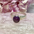 Star Ruby oval ring s.7 KRGJ2498 - Nature's Magick