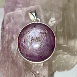 Star Ruby round pendant KPGJ3352 - Nature's Magick