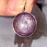 Star Ruby round pendant KPGJ3352 - Nature's Magick