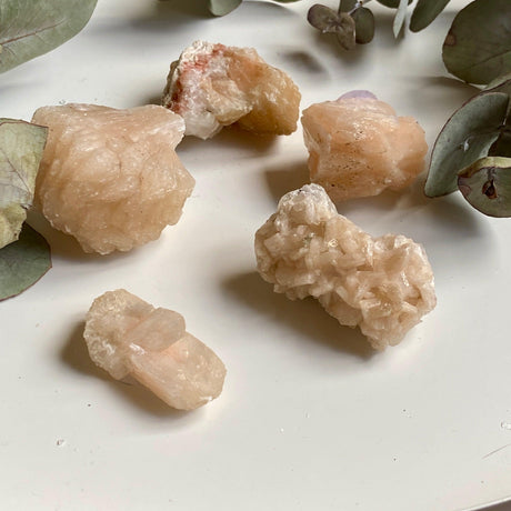 Stilbite and Apophyllite cluster ZS-01 - Nature's Magick