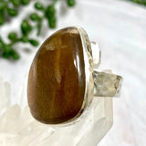 Sunstone freeform ring s.10 KRGJ2258 - Nature's Magick