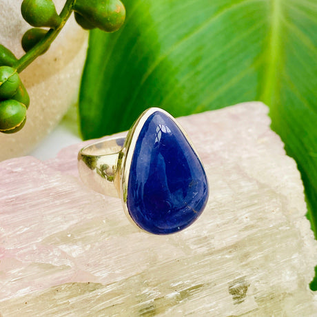 Tanzanite teardrop ring s.10 KRGJ2005 - Nature's Magick