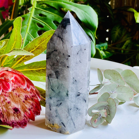 Tourmalinated Quartz Generator C1315E - Nature's Magick