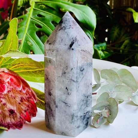 Tourmalinated Quartz Generator C1315E - Nature's Magick