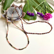 Tourmaline mixed colour 3mm bead necklace - Nature's Magick
