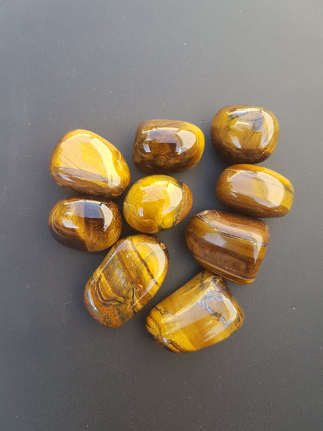 Tumbled Stone - Golden Tiger's Eye - Nature's Magick