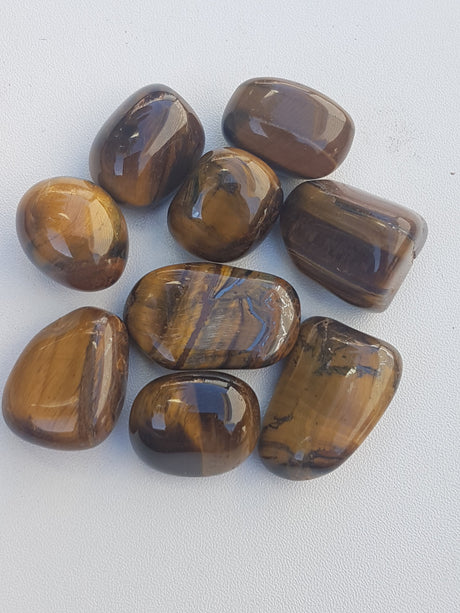 Tumbled Stone - Golden Tiger's Eye - Nature's Magick