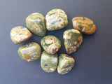 Tumbled Stone - Rainforest Jasper / Green Rhyolite - Nature's Magick