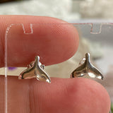 Whale Tail Stud Earrings SE352C - Nature's Magick
